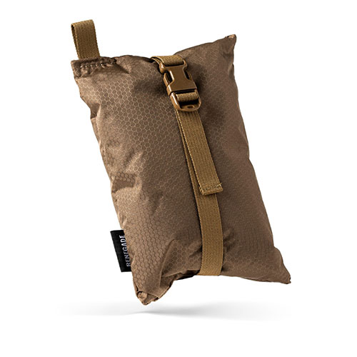 MDT Renegade - Ultra-Light Shooting Bag veier under 2 unse, er ekstremt slitesterk og gir stabilitet på alle overflater, perfekt for lange jakturer.